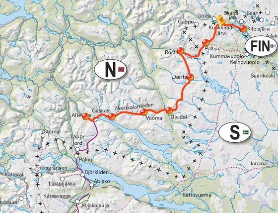 Grenzpfad von Troms - Nordkalottleden | wildnis-wandern.de