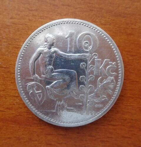 Stříbrná mince - 10 Kč 1931 - Numismatika