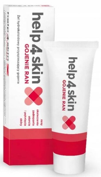 Help4Skin Hojení ran gel na povrchové odřeniny a popáleniny 20 g