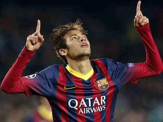 Neymar a jeho radost z gólu