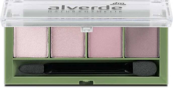 alverde naturkostmetik oční stíny quattro 50 Rose Garden 4 g od 129 Kč - Heureka.cz
