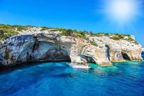 Modrá jeskyně, Zakynthos