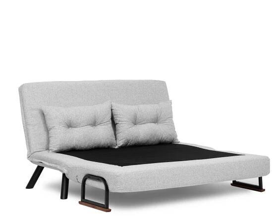 Pohovka futon Sandy (Šedá)