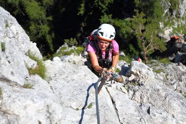 hany.info - Výstup Drachenwand Klettersteig, St. Lorenz, Rakousko