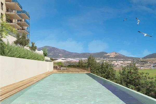 Santa Ponsa: Penthouse in an exclusive beachfront development