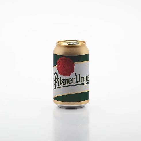 Pilsner Urquell 12% svetlé, plech 0,33l