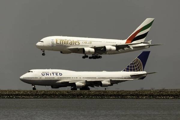 747 a380 emirates united