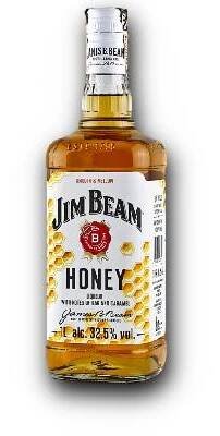 Jim Beam Honey 32,5% 1 l (holá láhev)