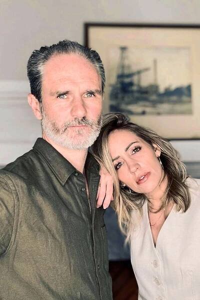 Zibby Allen and husband Adam James Blair.