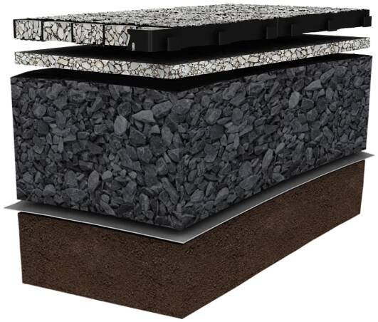Zatravňovací dlažba ECORASTER