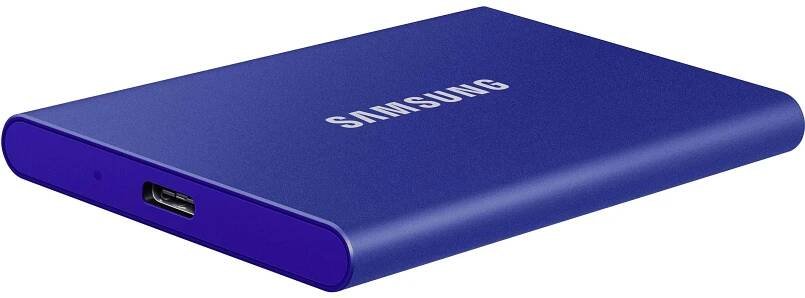 Samsung Portable T7 2 TB externí SSD disk USB 3.2 (Gen 2) modrá MU-PC2T0H/WW : Půhy.cz