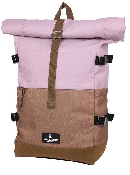 WALKER by Schneiders Lifestyle Backpack Roll Up Two 23-30 l Mauve & Biscuit od 918 Kč