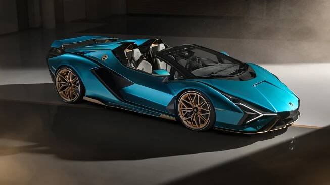 Lamborghini Sian Roadster automobily