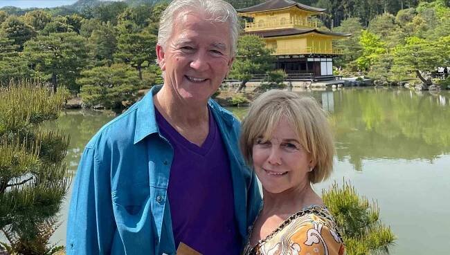 Linda Purl and Patrick Duffy in Japan. 
