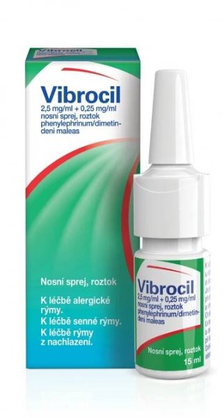 Vibrocil nosní sprej 15 ml
