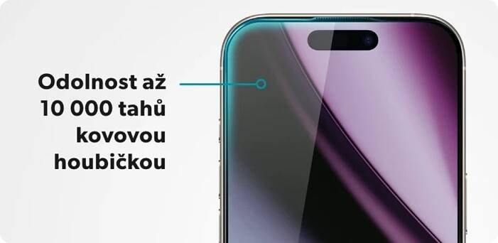 Sklo Epico Hero 3D Ultra-široké krytí s jednokrokovým aplikátorem proti prachu iPhone Air