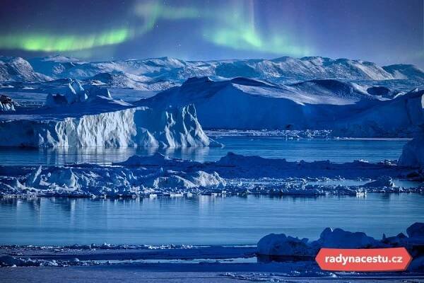Zájezd | To nejlepší ze zimního Grónska + POLÁRNÍ ZÁŘE + PLAVBA LEDOVCOVÝM FJORDEM | Radynacestu.cz