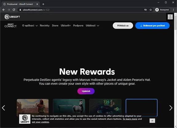 Aktivace klíče přes Ubisoft Connect - FakaHeda.eu