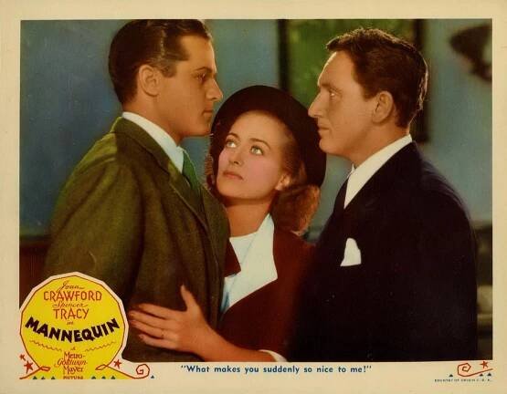 Alan Curtis, Joan Crawford, Spencer Tracy - Manekýnka - Fotosky