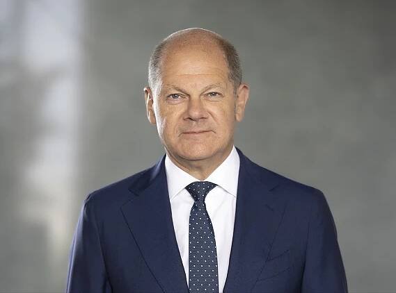 Portrait von Bundeskanzler Olaf Scholz