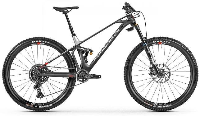 MONDRAKER Foxy Carbon RR carbon/silver/red vel.L předváděcí kolo