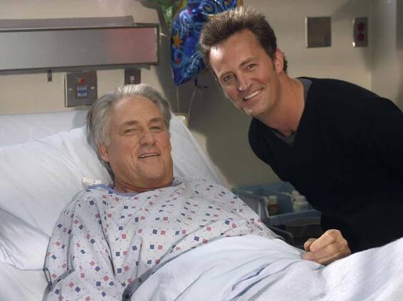 John Bennett Perry as Gregory Marks, Matthew Perry as Murray Marks on 'Scrubs'
