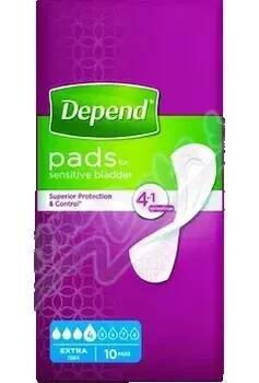 Depend Pads Extra inkont.vložky ženy 10ks
