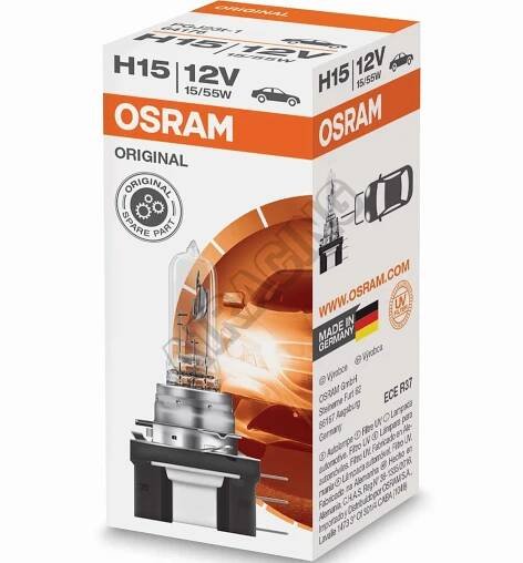 Halogenová žárovka Osram H15 15/55W PGJ23t-1 | SportovniAutodoplnky.cz