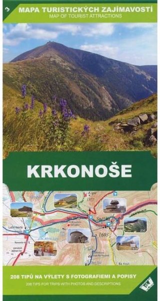 MAPA TURISTICKÝCH ZAJÍMAVOSTÍ KRKONOŠE