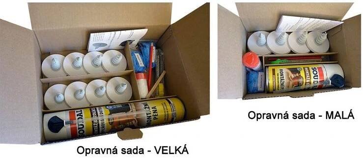 Antistrakapoud - OPRAVNÁ SADA MALÁ (oprava poškozené fasády)