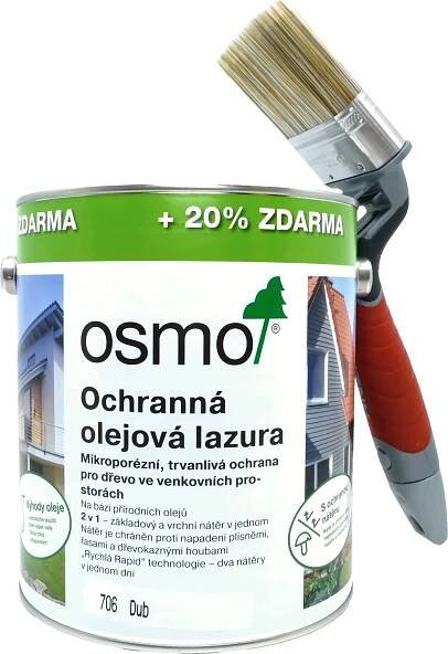 OSMO Color Ochranná olejová Lazura 3 l
