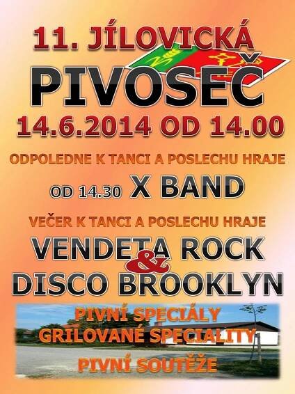 Pivoseč v Jílovici - České Meziříčí