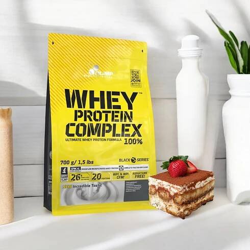 ⚡ Whey Protein Complex 100% - 700g - OLIMP - Cena, dávkování, recenze - obchod MusclePower