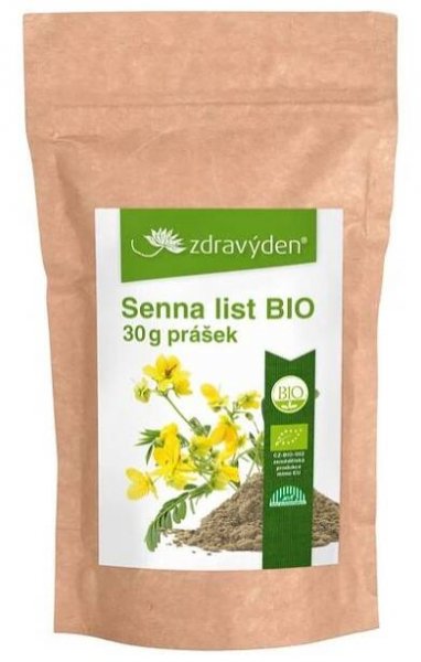 Senna list BIO prášek 30g - www.govitalife.cz
