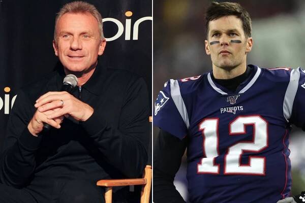 Joe Montana and Tom Brady