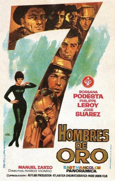 Sette uomini d'oro - Plakáty
