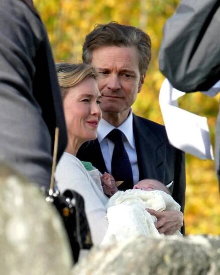 Unikly záběry z natáčení Bridget Jones! V hlavní roli miminko!