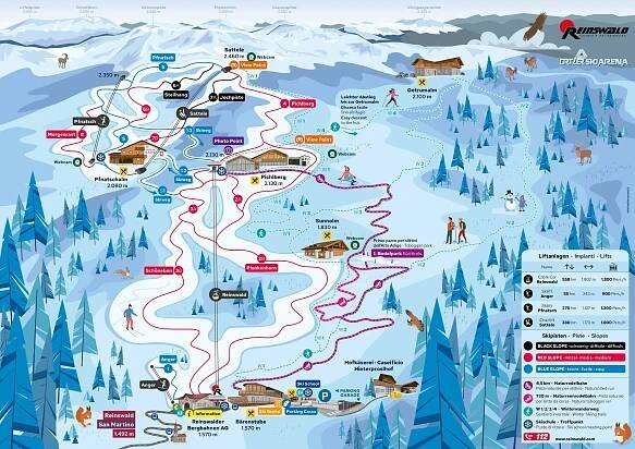 Rodeln - Skigebiet Reinswald im Sarntal