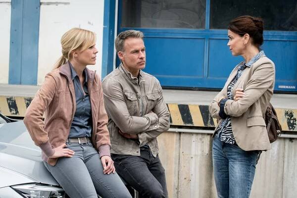 Zvláštní jednotka, Lipsko - Neues Leben - Z filmu - Melanie Marschke, Marco Girnth, Gerit Kling