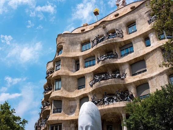 Casa Milà, or La Pedrera
