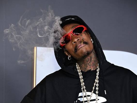 Hip-hop artist Wiz Khalifa attends the Los Angeles premiere event for Onyx's Collective's 