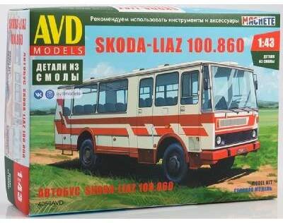 AVD Models - Škoda-LIAZ 100.860 autobus, Model kit 4058, 1/43