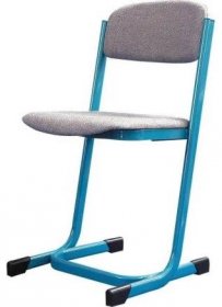 Učitelská židle Daniel čalouněná