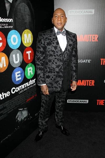 New York Premiere of LionsGate New Film "The Commuter" at AMC Lowes Lincoln Square on January 8, 2018 - Colin McFarlane - Cizinec ve vlaku - Z akcí