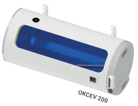 Dražice OKCEV200/4kW Elektrický zásobníkový ohřívač vody ležatý