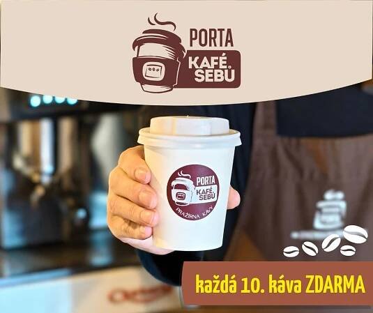 Káva s sebou ve Strážnici. Pražírna kávy PORTA