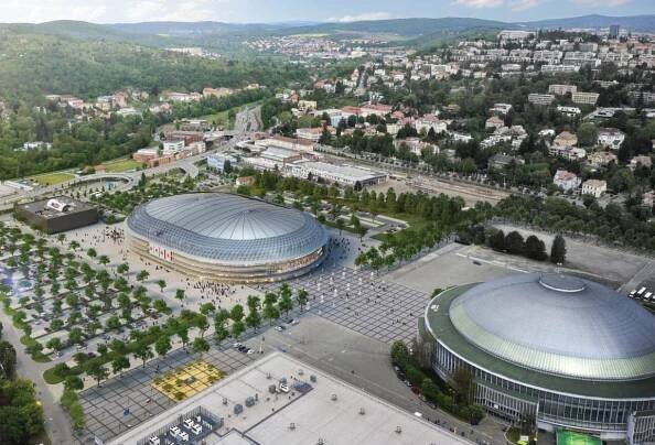 Společnost ARENA BRNO stavící multifunkční halu požádá o finanční podporu - Urban centrum