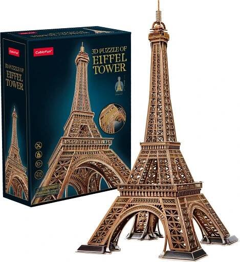 CubicFun 3D puzzle Eiffelova věž 314 ks