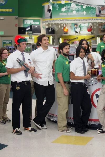 Chuck - Chuck a nedostižný protivník - Z filmu - Scott Krinsky, Zachary Levi, Joshua Gomez, Vik Sahay