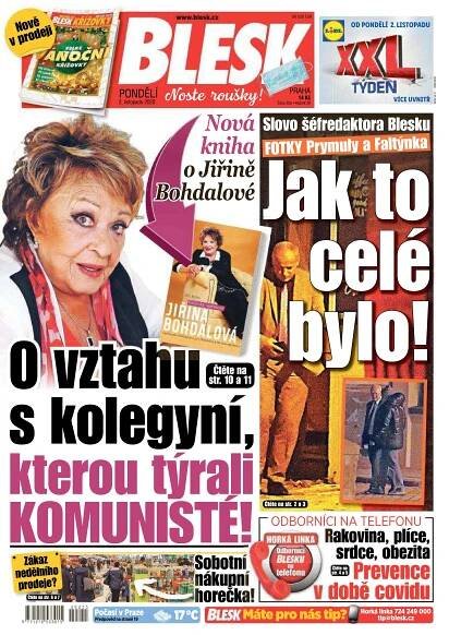 Časopis Blesk - 2.11.2020